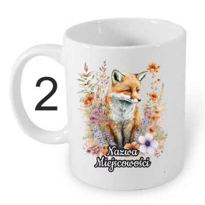 kubek, biały, ceramiczny, z nadrukiem, pamiątka, kubek 330ml,