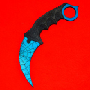 Nóż drewniany karambit spider's web CS:GO