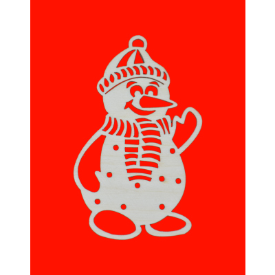 Zawieszka mała ZM103 Bałwanek