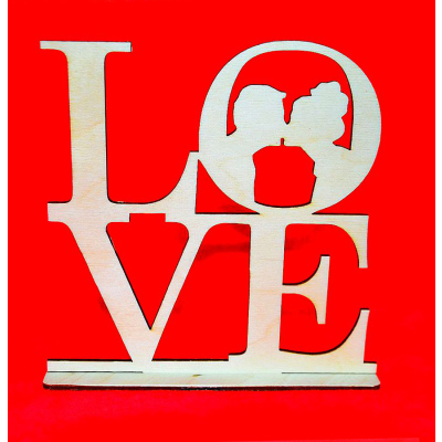 Stojak VD23 NAPIS LOVE