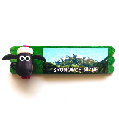 magnes widok sowa góry owieczka zakopane spinacz karteczka na lodówke prezent pamiątka upominek niedzica  Sromowce