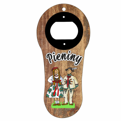 otwieracz, do butelek, pamiątka, magnes, susiec, biebrza, bieszczady