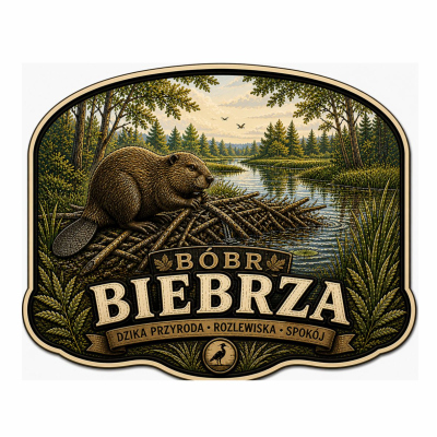 magnes Bóbr Biebrza, magnes z bobrem, pamiątka Biebrza, Podlasie, rozlewiska Biebrzy
