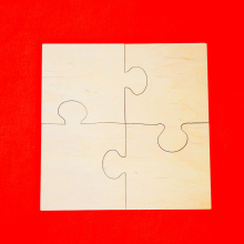 Puzzle PROSTE 4 elementy