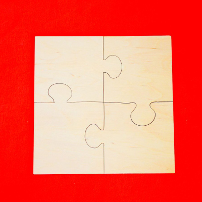 Puzzle PROSTE 4 elementy