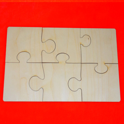 Puzzle PROSTE 6 elementów