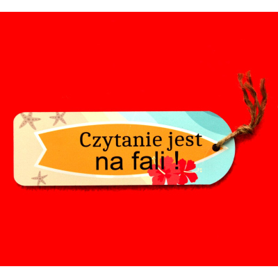 zakładka do książki, pamiątka, morze